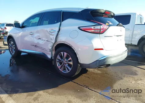 2017 Nissan Murano S from USA, damaged, VIN 5N1AZ2MG1HN185781